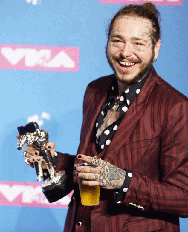 Post Malone at VMAS