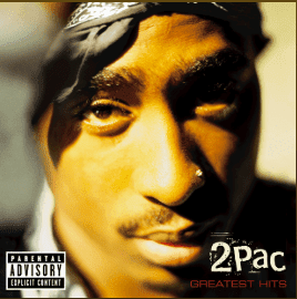 2pac's Greatest Hits album cover