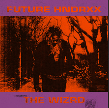 Future's album cover in purple and red