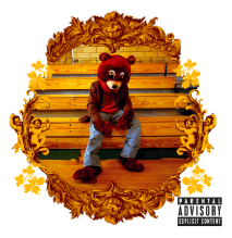 Screenshot of the college dropout album cover