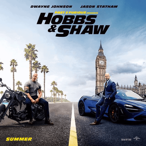 Poster of Hobbs and Shaw trailer