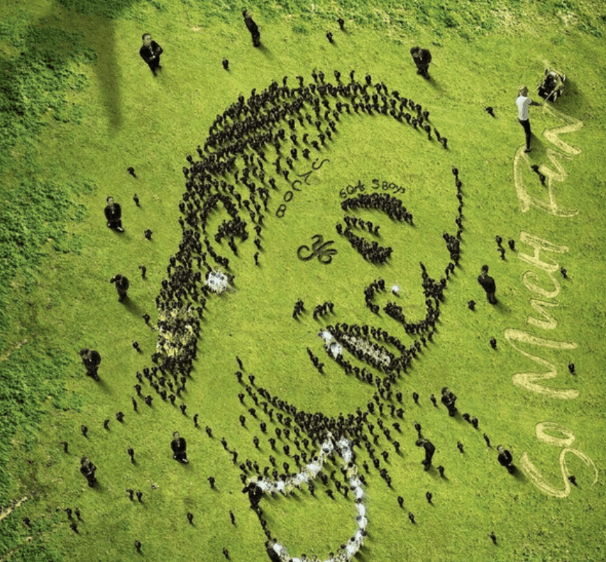 screenshot of album cover