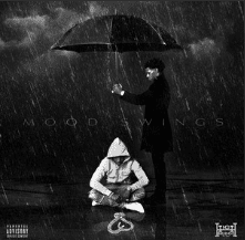 A Boogie wit da hoodie single cover in black and white