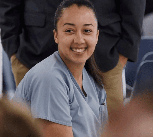 screenshot of Cyntoia Brown in court from IG