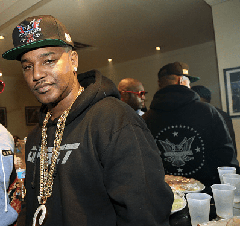 Cam'ron backstage at B.B. King Blues Club & Grill on February 24