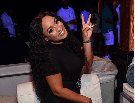 Tahiry attends the All White Festival Weekend Kickoff at
