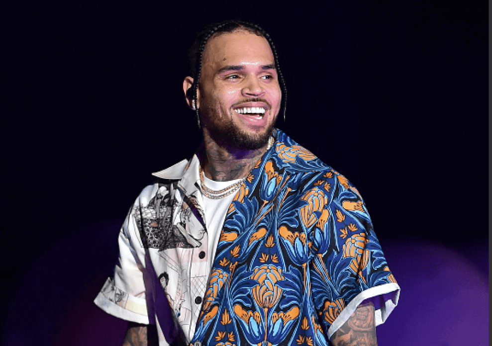 Singer Chris Brown performs at 2019 Tycoon Music Festival at Cellairis Amphitheatre at Lakewood