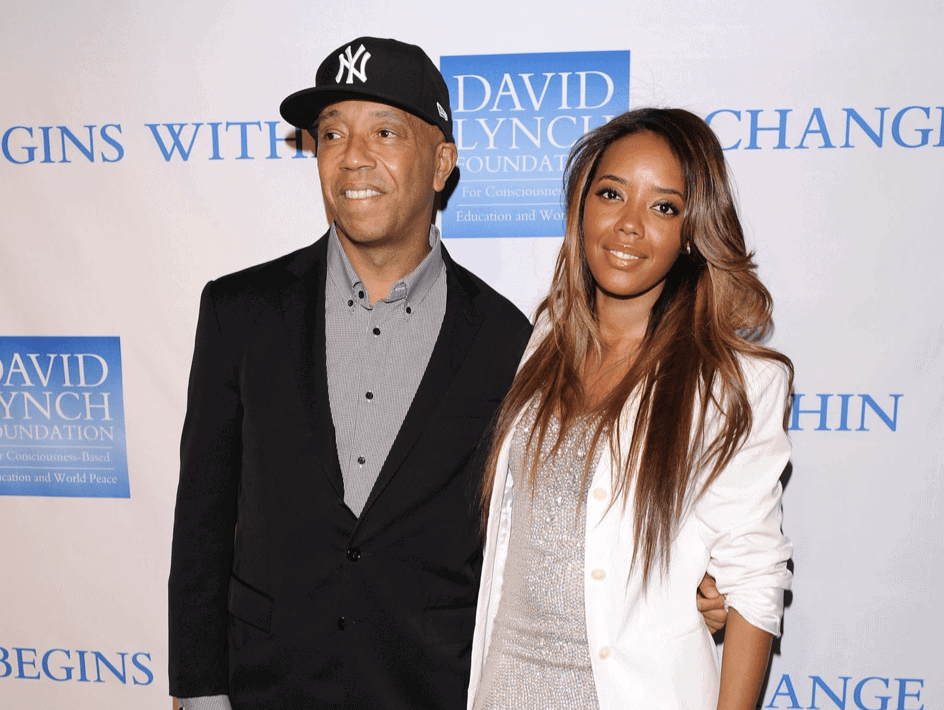 Russel Simmons and Angela Simmons attend 3rd Annual "Change Begins Within" Benefit Celebration at Los Angeles Times Central Cour