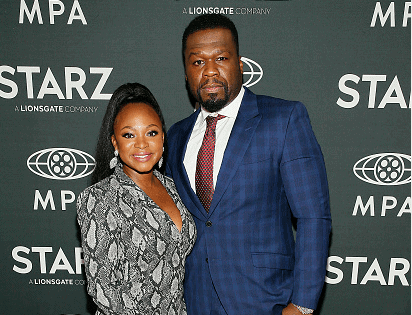 Actress Naturi Naughton (L) and Executive Producer Curtis "50 Cent" Jackson attend STARZ' "Power" season 6 Mid-Season Finale
