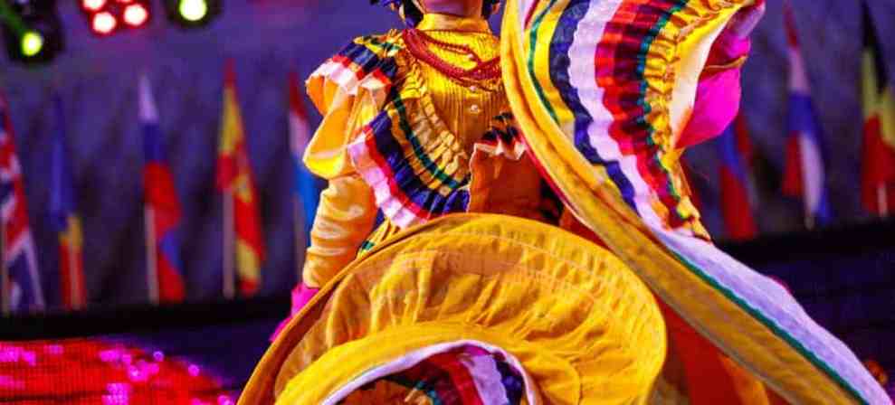 Hispanic festive outfit