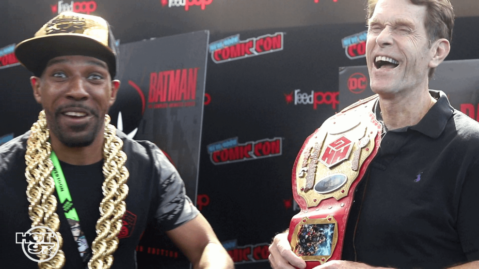 hip hop gamer attends Comic-Con