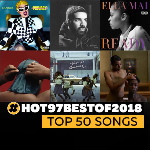 hot97 best of 2018 Top 50 Songs