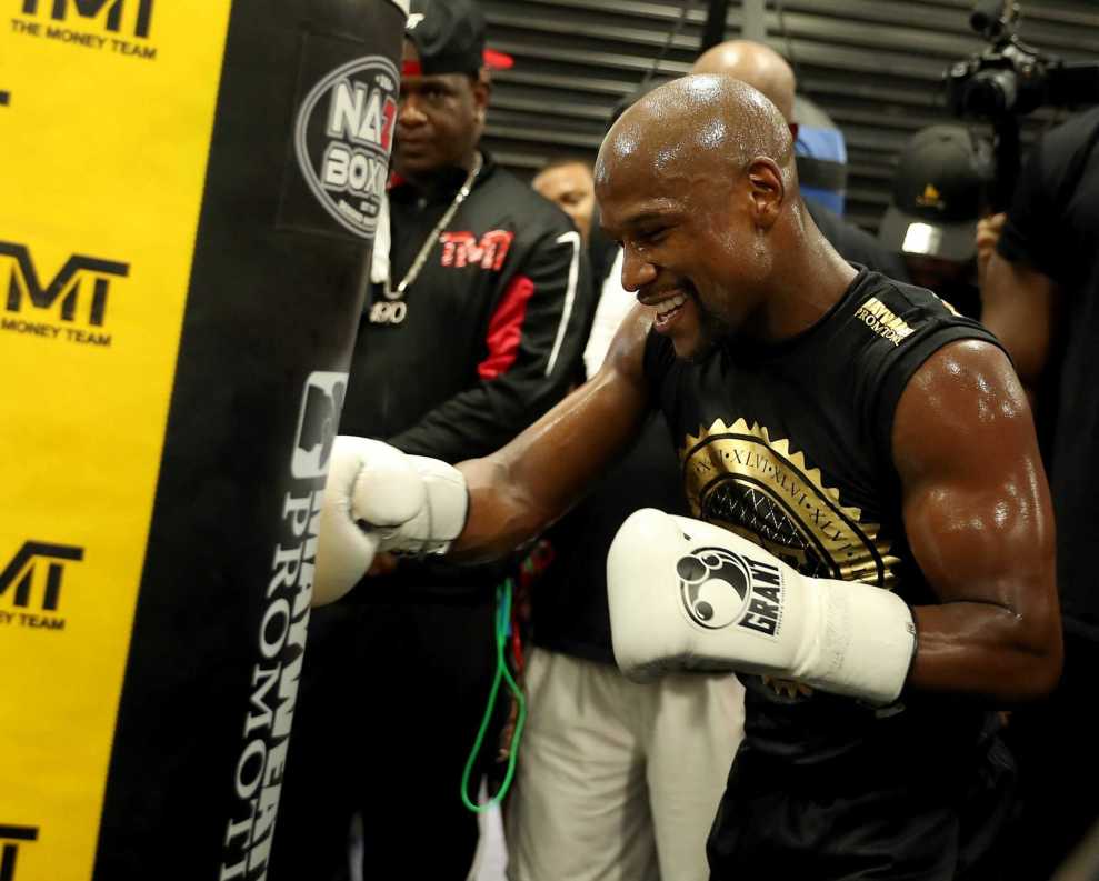Media Day at The Mayweather Gym Las Vegas