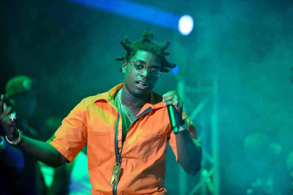 Kodak Black performs on stage at his Homecoming Concert at Watsco Center in Coral Gables