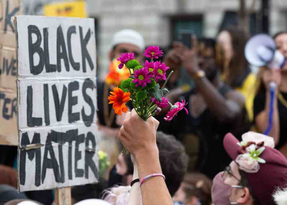 Large crowds march through London in support of ‘Black Trans Lives Matter’ an offshoot of ‘Black Lives Matter’
