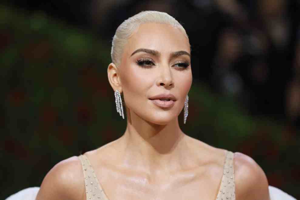 Kim Kardashian attends The 2022 Met Gala Celebrating "In America: An Anthology of Fashion" at The Metropolitan Museum of Art on May 02, 2022 in New York City.