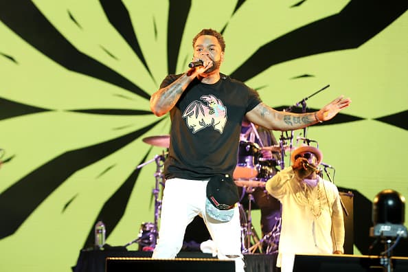 Method Man of the Wu-Tang Clan performs onstage with The Roots during the 2022 Essence Festival of Culture at the Louisiana Superdome on July 3