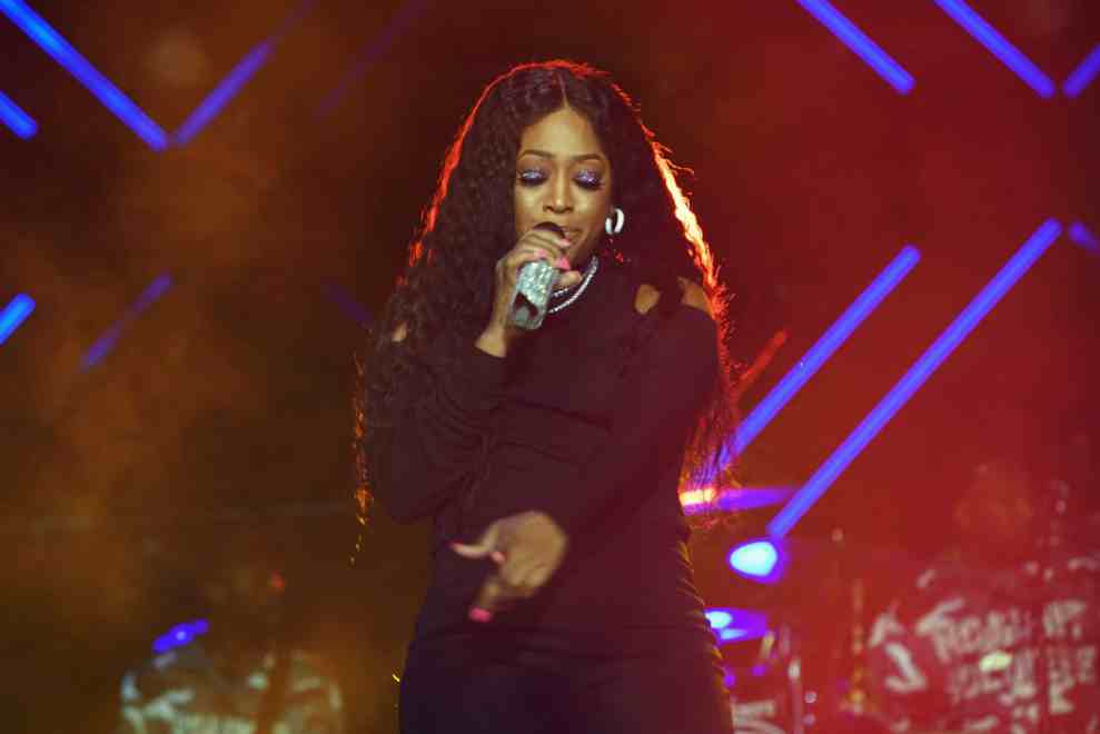 NEW ORLEANS, LA - JULY 02: Rapper Trina performs onstage at the 2017 ESSENCE Festival Presented By Coca Cola at the Mercedes-Benz Superdome on July 2, 2017 in New Orleans, Louisiana.