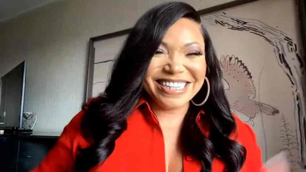 Tisha Campbell On Ebro in the Morning