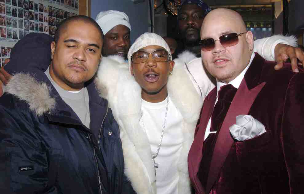 Irv Gotti, Ja Rule and Fat Joe during MTV's "Iced Out" New Year's Eve 2005 - Backstage at MTV Studios - Times Square in New York City, New York, United States.