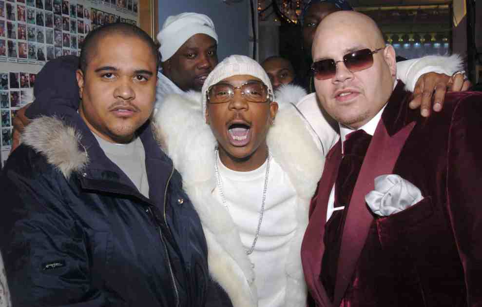 Irv Gotti, Ja Rule and Fat Joe during MTV's "Iced Out" New Year's Eve 2005 - Backstage at MTV Studios - Times Square in New York City, New York, United States.