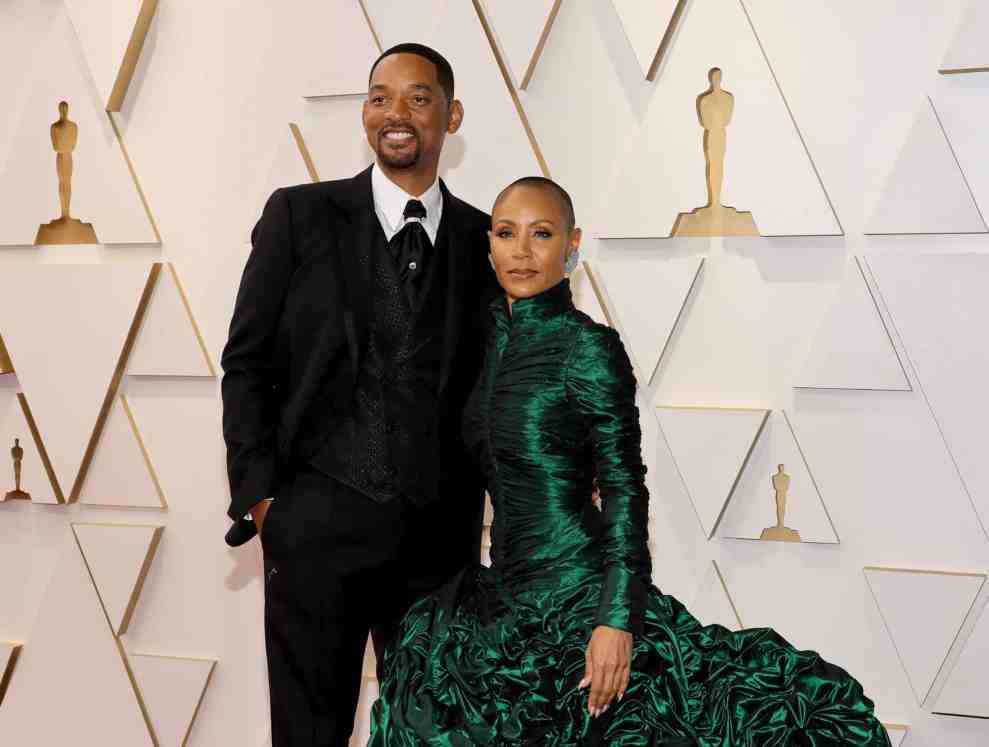 Will Smith and Jada Pinkett Smith attend the 94th Annual Academy Awards at Hollywood and Highland on March 27, 2022 in Hollywood, California. (