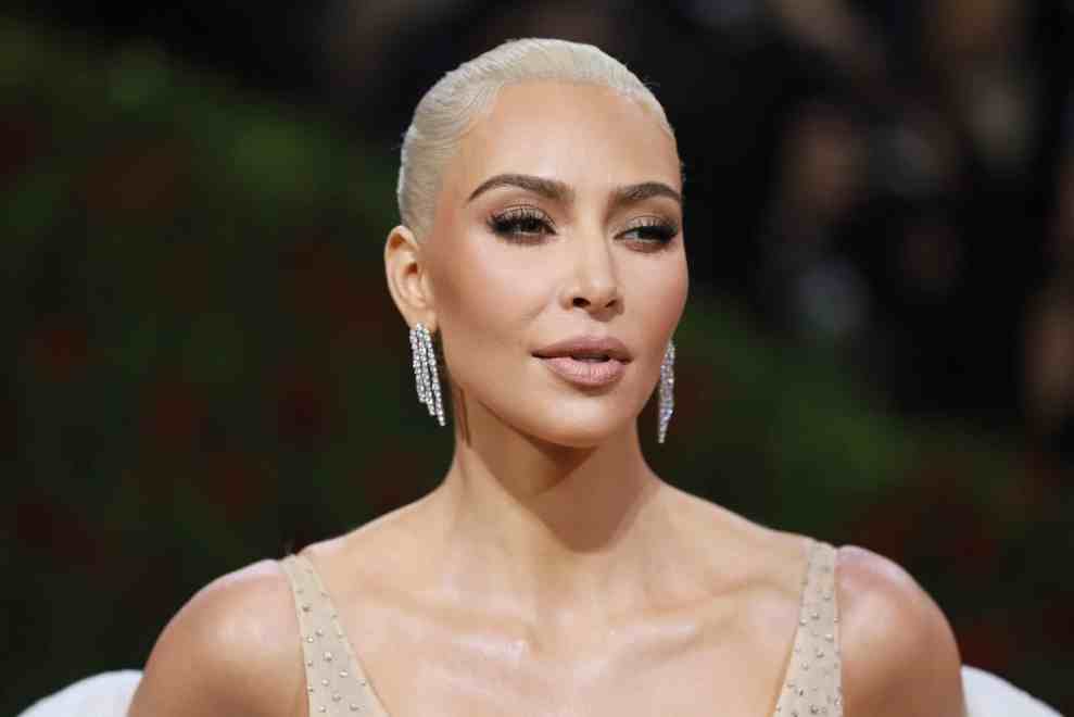 Kim Kardashian attends The 2022 Met Gala Celebrating "In America: An Anthology of Fashion" at The Metropolitan Museum of Art on May 02, 2022 in New York City. (
