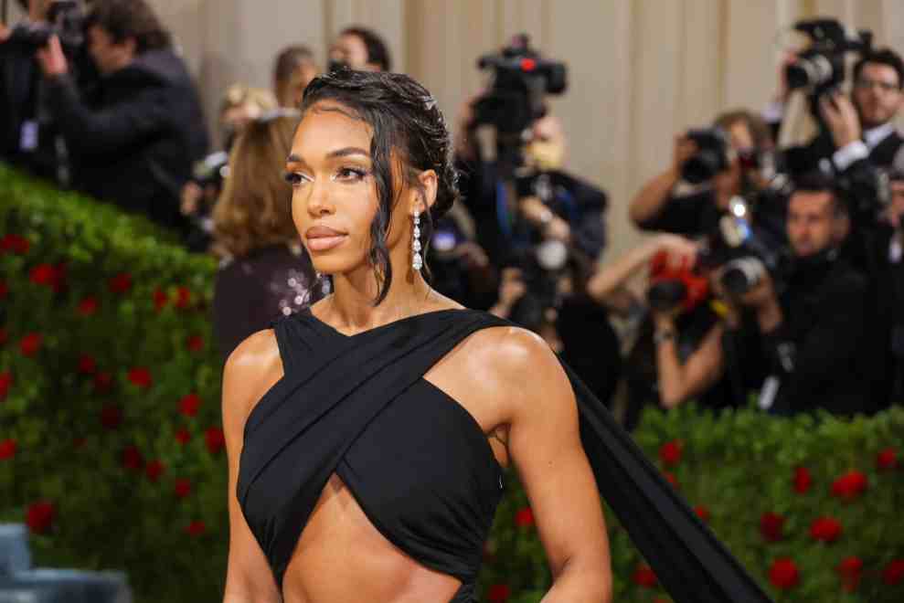 NEW YORK, NEW YORK - MAY 02: Lori Harvey attends The 2022 Met Gala Celebrating "In America: An Anthology of Fashion" at The Metropolitan Museum of Art on May 02, 2022 in New York City