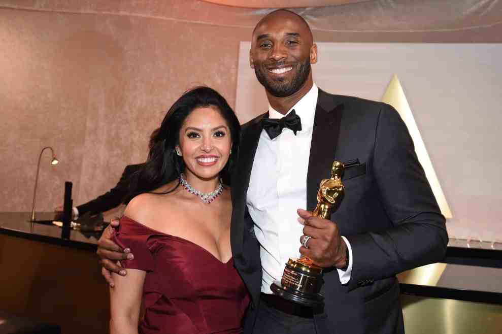 Kobe Bryant (R) and Vanessa Laine Bryant attend the 90th Annual Academy Awards Governors Ball at Hollywood & Highland Center on March 4, 2018 in Hollywood, California