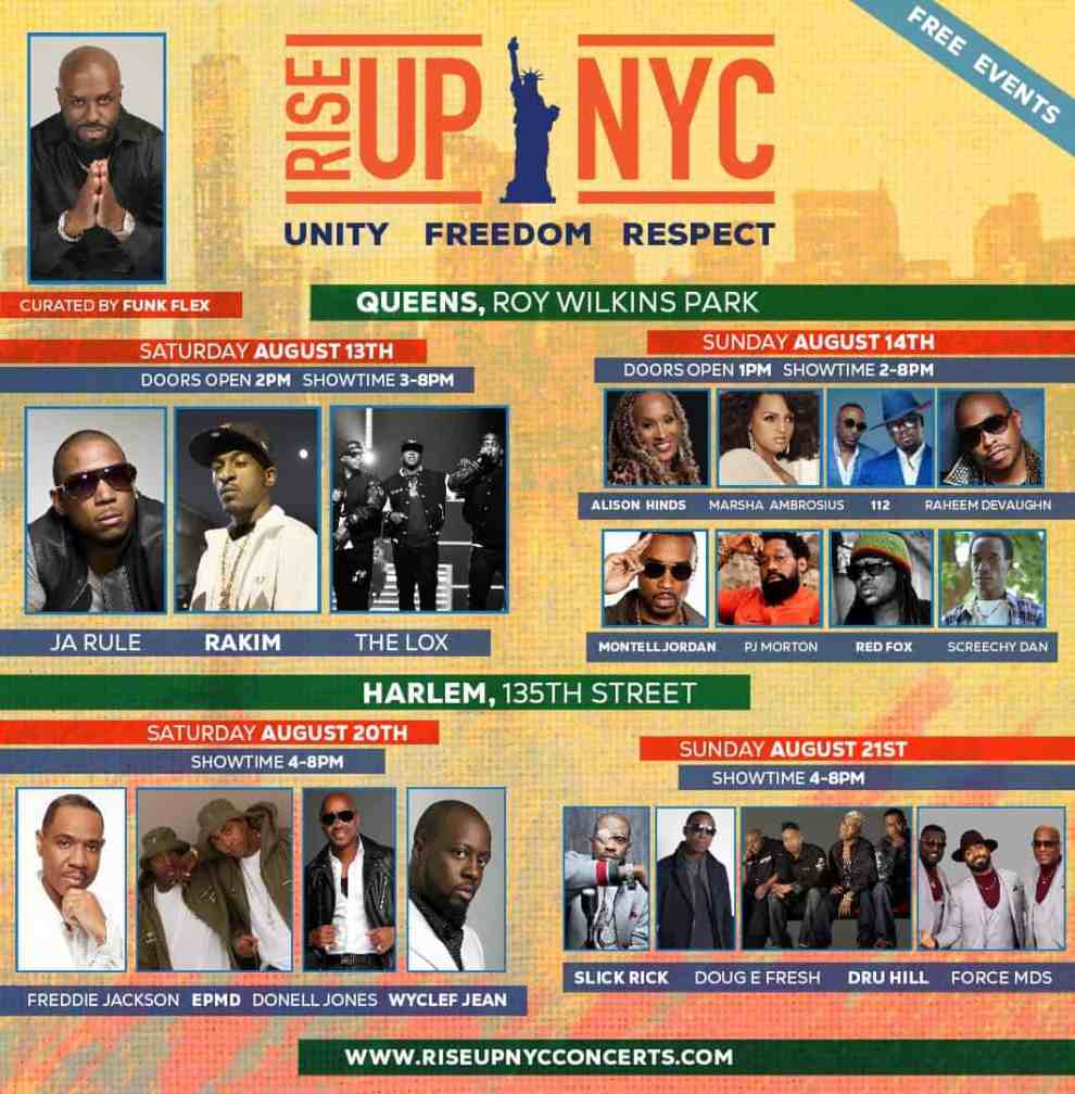 rise up nyc queens graphic