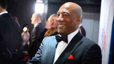 Byron Allen Is Inducted Into The Broadcasting & Cable Hall Of Fame In New York's Historic Ziegfeld Theatre