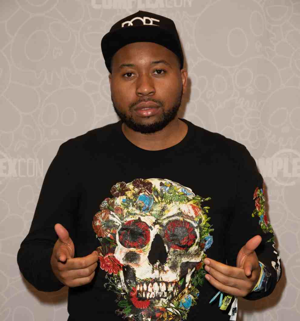 LONG BEACH, CA - NOVEMBER 03: DJ Akademiks attends 2018 ComplexCon-Day 1 at Long Beach Convention Center on November 3, 2018 in Long Beach, California.