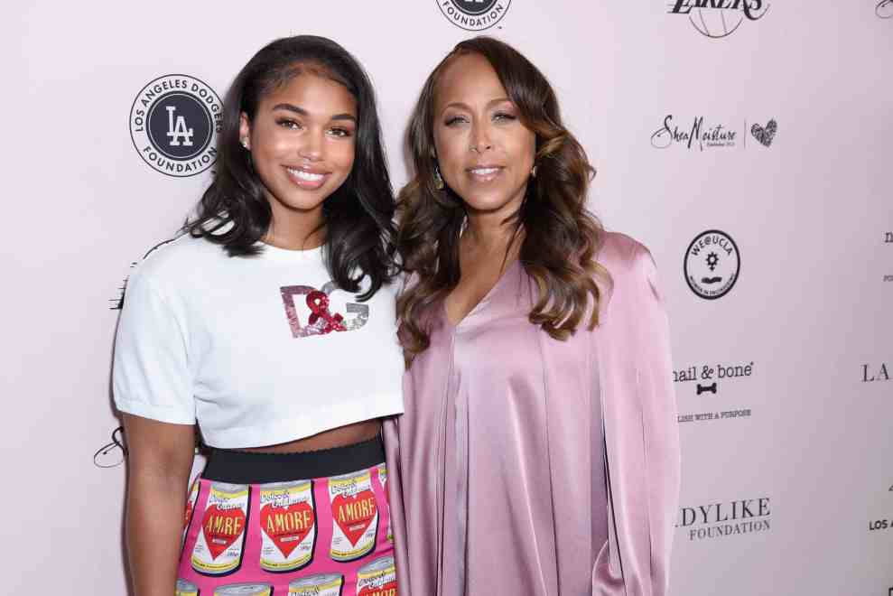 BEVERLY HILLS, CA - MAY 11: Lori Harvey (L) and Marjorie Elaine Harvey attend The LadyLike Foundation Women Of Excellence Luncheon at The Beverly Hilton Hotel on May 11, 2019 in Beverly Hills, California.
