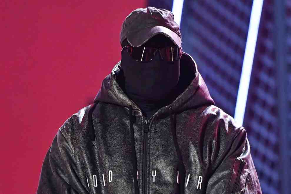 LOS ANGELES, CALIFORNIA - JUNE 26: Kanye West onstage during the 2022 BET Awards at Microsoft Theater on June 26, 2022 in Los Angeles, California.