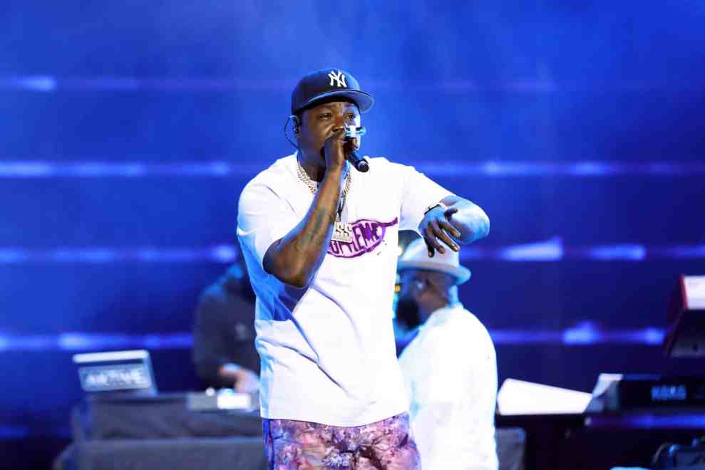 NEW ORLEANS, LOUISIANA - JULY 03: Jadakiss of The Lox performs onstage with The Roots during the 2022 Essence Festival of Culture at the Louisiana Superdome on July 3, 2022 in New Orleans, Louisiana.