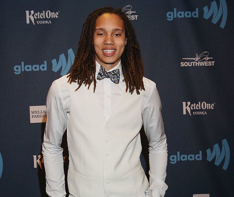 SAN FRANCISCO, CA - MAY 11: Basketball player Brittney Griner attends the 24th Annual GLAAD Media Awards at the Hilton San Francisco - Union Square on May 11, 2013 in San Francisco, California.
