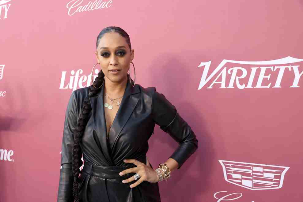 BEVERLY HILLS, CALIFORNIA - SEPTEMBER 30: Tia Mowry attends Variety's Power of Women Presented by Lifetime at Wallis Annenberg Center for the Performing Arts on September 30, 2021 in Beverly Hills, California.
