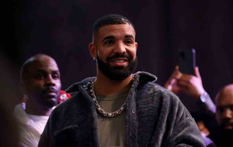 Drake attends Drake's Till Death Do Us Part rap battle on October 30, 2021 in Long Beach, California.