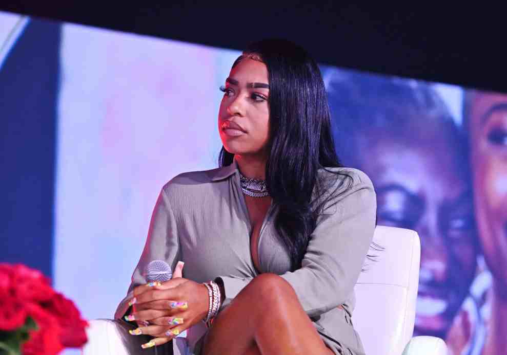 NEW ORLEANS, LOUISIANA - JULY 01: B. Simone attends/speaks onstage during the 2022 Essence Festival of Culture at the Ernest N. Morial Convention Center on July 1, 2022 in New Orleans, Louisiana.