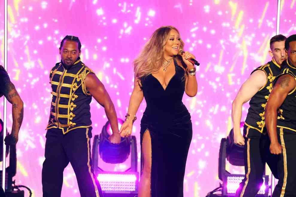 LOS ANGELES, CALIFORNIA - JUNE 26: Mariah Carey performs onstage during the 2022 BET Awards at Microsoft Theater on June 26, 2022 in Los Angeles, California.