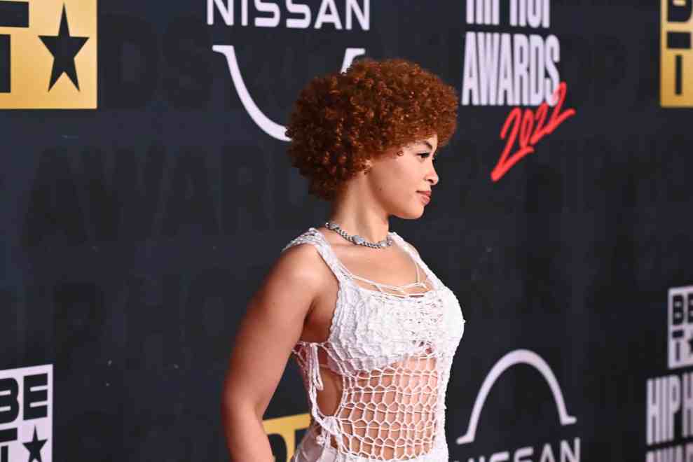 Ice Spice attends the BET Hip Hop Awards 2022 on September 30, 2022 in Atlanta