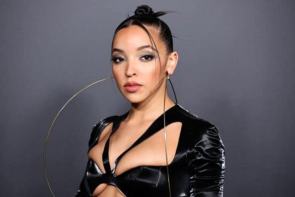 Tinashe attends the Thierry Mugler: Couturissime Exhibition Opening Night at Brooklyn Museum on November 15, 2022 in New York City.