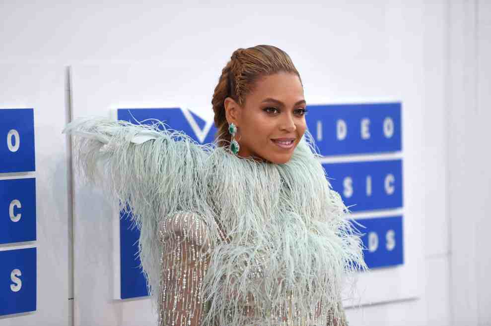 Beyonce attends the 2016 MTV Video Music Awards at Madison Square Garden on August 28, 2016 in New York City.
