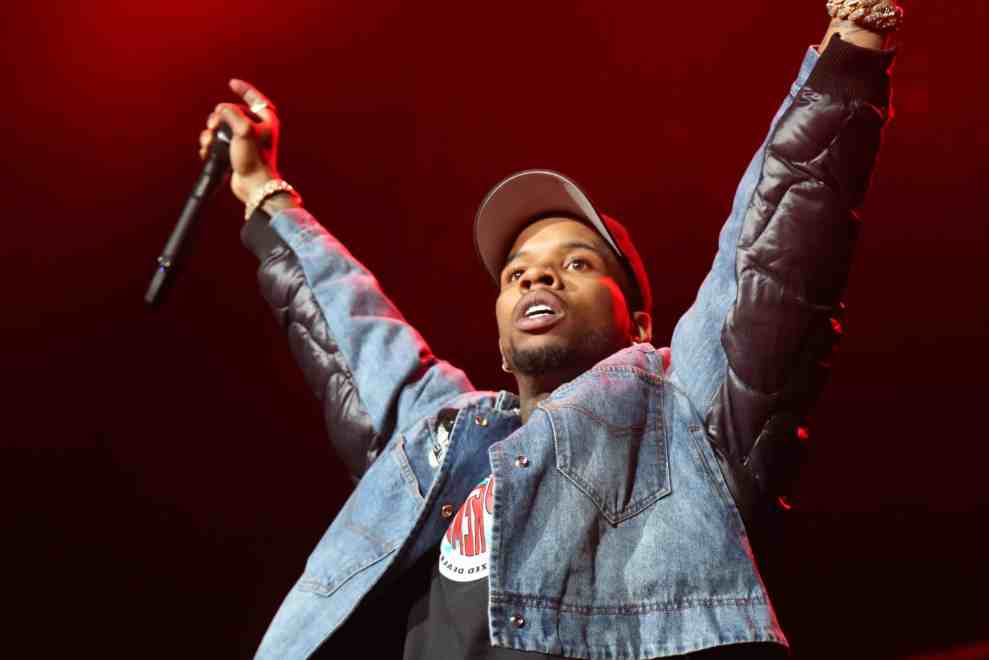 Tory Lanez performs on stage at Prudential Center on September 13, 2019 in Newark, New Jersey.