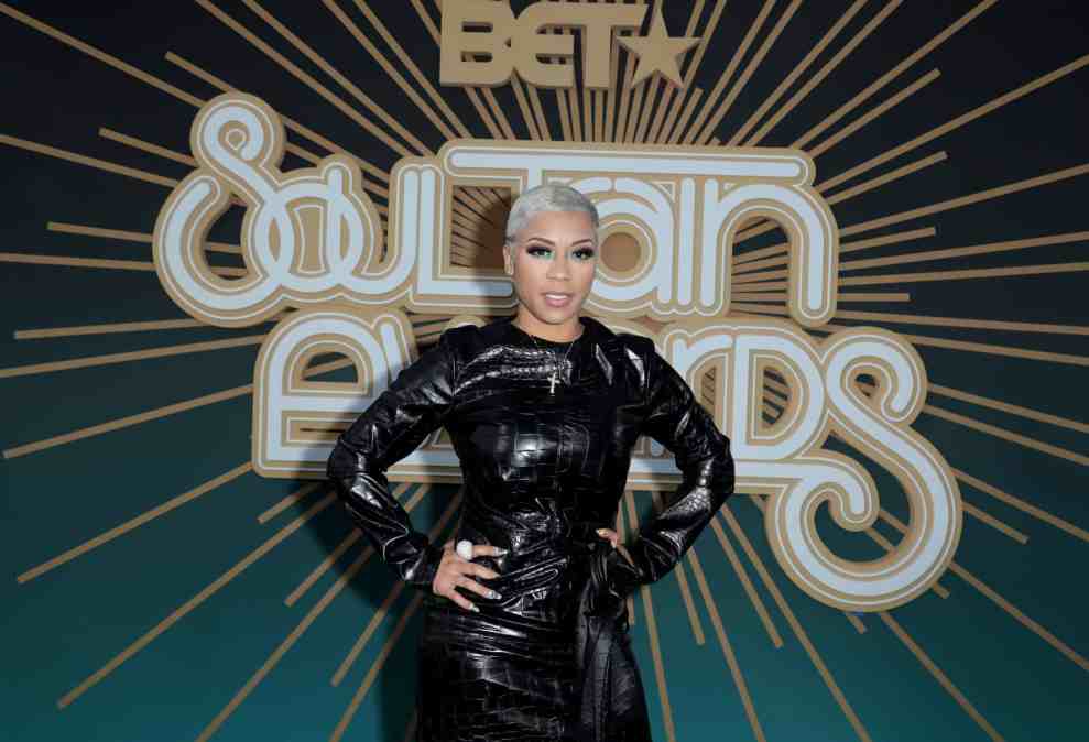 Keyshia Cole attends the 2019 Soul Train Awards presented by BET at the Orleans Arena on November 17, 2019 in Las Vegas, Nevada.