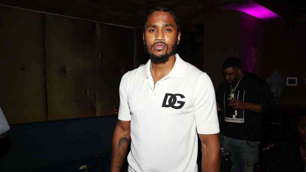 NEW YORK, NEW YORK - JUNE 22: Trey Songz attends inBetweeners & D&G, powered by UNXD. DGFamily NFT.NYC Party at TAO Uptown on June 22, 2022 in New York City.