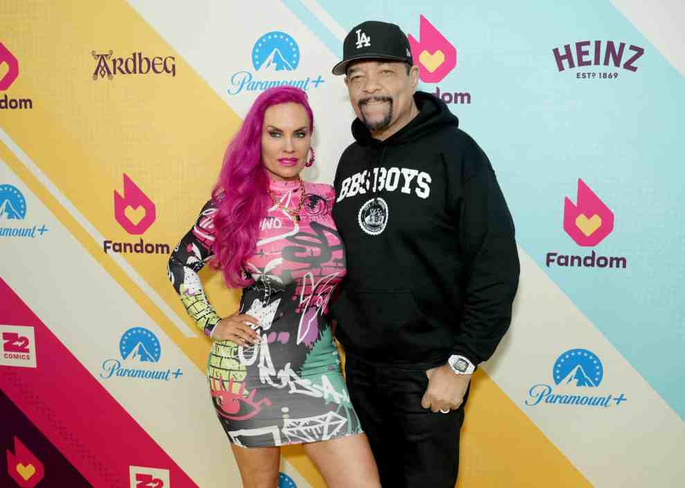 NEW YORK, NEW YORK - OCTOBER 07: Coco Austin and Ice-T attend Fandom Party New York on October 07, 2022 in New York City.