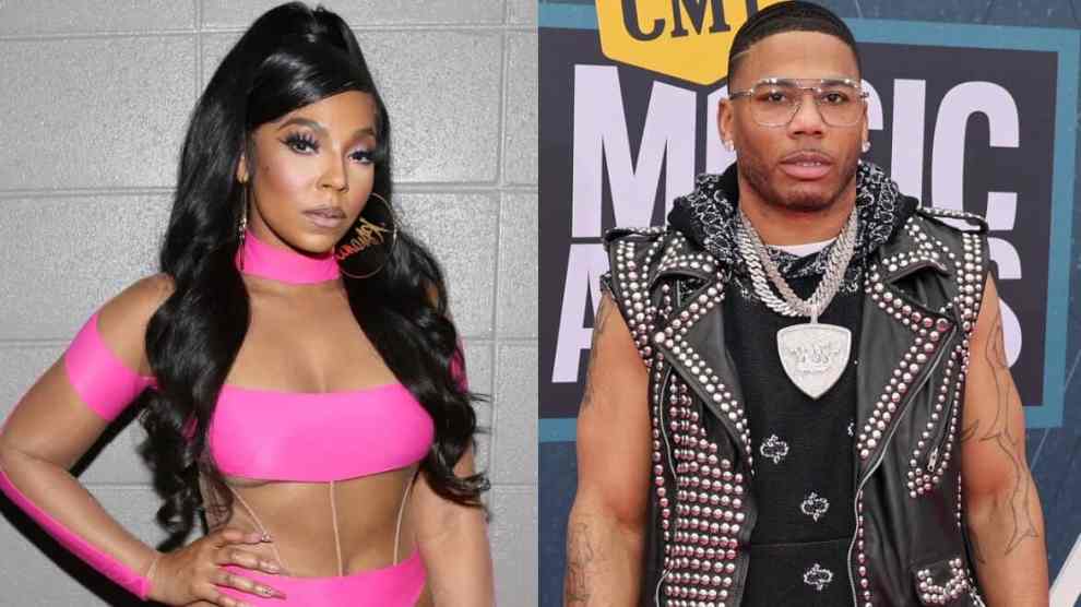 Nelly (Photo by Mike Coppola/Getty Images) Ashanti (Photo by Bennett Raglin/Getty Images for Essence)