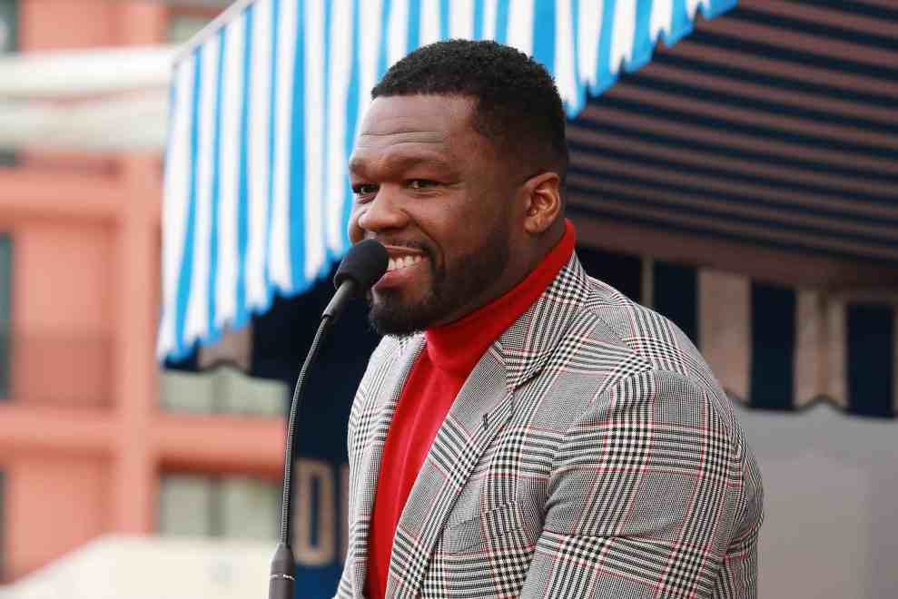 Curtis "50 Cent" Jackson speaks during a ceremony honoring him with a star on the Hollywood Walk of Fame on January 30, 2020 in Hollywood, California.
