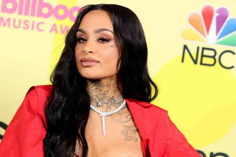 In this image released on May 23, Kehlani poses backstage for the 2021 Billboard Music Awards, broadcast on May 23, 2021 at Microsoft Theater in Los Angeles, California.